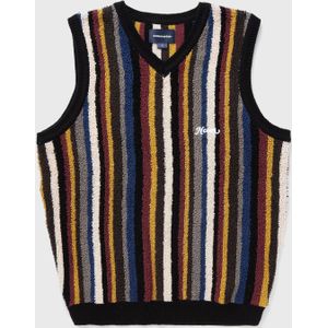 Striped Knit Vest