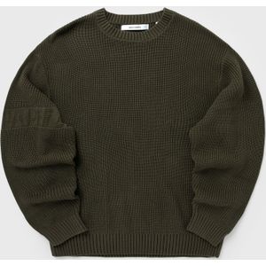 Band knit sweater