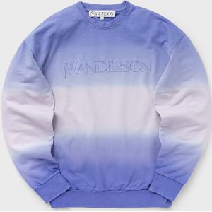 LOGO EMBROIDERY GRADIENT SWEATSHIRT