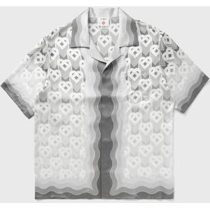 SHORT SLEEVE CUBAN COLLAR SHIRT