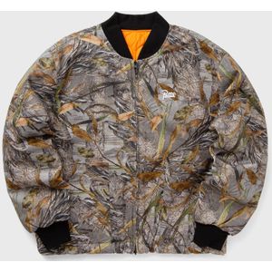 Patta Nature Print Reversible Canvas Bomber Jacket