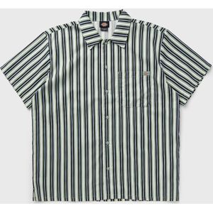 MULTI STRIPE WORK SHIRT SS