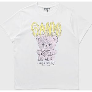 Basic Cotton Jersey Teddy Relaxed Tee