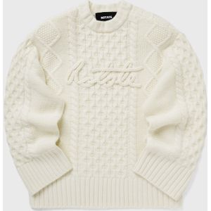 KNIT CABLE CREWNECK
