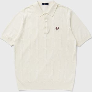 TEXTURED CABLE KNIT SHIRT