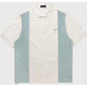 TOWELLING PANEL POLO SHIRT