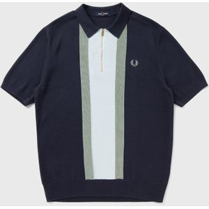 TEXTURED STRIPE KNITTED SHIRT