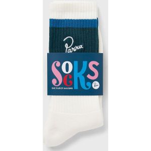 SIGNATURE STRIPED CREW SOCKS