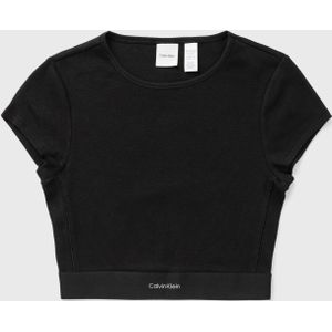 WMNS COTTON STRETCH RIB RIB CROP TEE