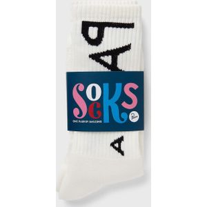 REVERSED FLAG LOGO CREW SOCKS