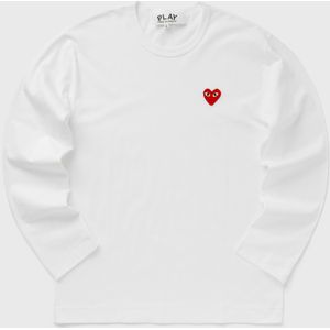 RED EMBLEM KNIT TEE