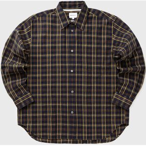Mo Oversized Wool Check Shirt