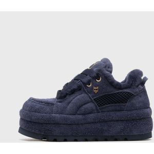 Beau Navy Suede