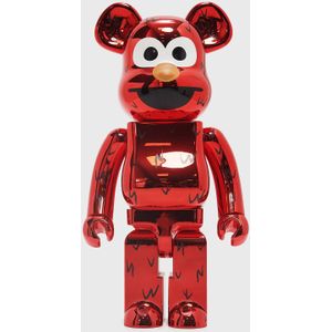 BEARBRICK 1000% SESAME STREET ELMO CHROME