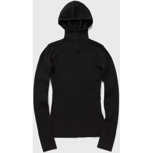 WMNS LONG SLEEVE HOODED RIB TOP