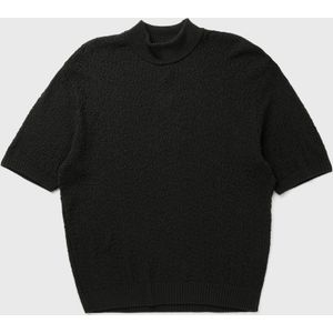 S/S Mock Neck Sweater - Merino Wool Knit