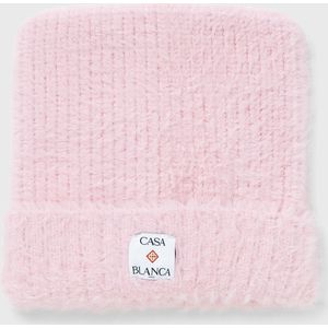 FLUFFY NYLON SQUARE HAT