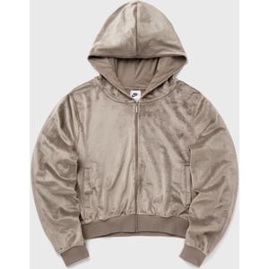 WMNS Sportswear Chill Knit Loose Velour Full-Zip Hoodie