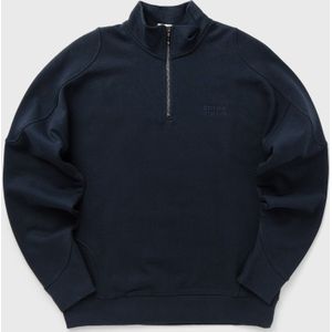 EMBLEM HALF-ZIP SWEATER