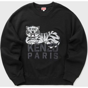 KENZO HAPPY TIGER EMBROIDERED CLASSIC SWEATSHIRT