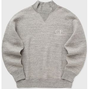 SWEATSHIRTS TURTLE NECK IN MELANGE JAPANESE FLEECE