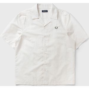 LINEN BLEND REVERE COLLAR SHIR