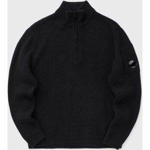 Fleece Knit Half Zip Sweater
