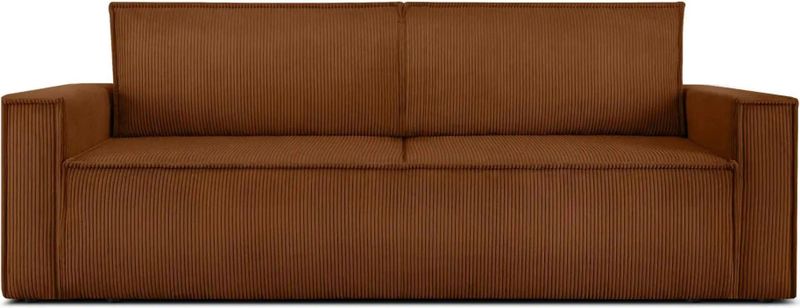 KONSIMO Einzelsofa  Napi ¦ rot ¦ Maße (cm): B: 244 H: 89 Polstermöbel > Sofas > 3-Sitzer - Möbel Kraft