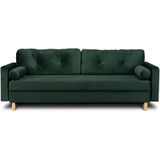 KONSIMO Einzelsofa  Eriso ¦ grün ¦ Maße (cm): B: 220 H: 80 Polstermöbel > Sofas > 3-Sitzer - Möbel Kraft