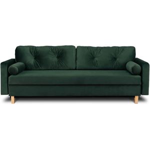KONSIMO Einzelsofa  Eriso ¦ grün ¦ Maße (cm): B: 220 H: 80 Polstermöbel > Sofas > 3-Sitzer - Möbel Kraft