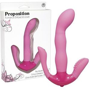 Proposition - T-shaped Curved G-spot Vibrator