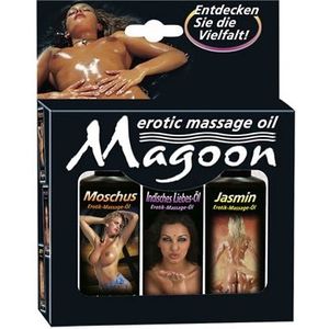 Magoon Erotic Massage Oil Pakket 3x50ml