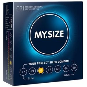 MY.SIZE - Condooms - Transparant - Latex