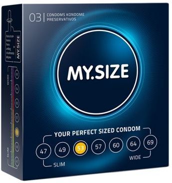 MY.SIZE - Condooms - Transparant - Latex
