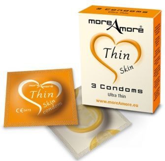 MoreAmore - Condoom Thin Skin 3 St.