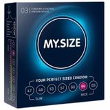 My Size - Natural Latex Condom 64 Width 3 St.