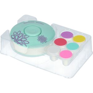 Nagelvijl electrisch - Electrische manicure set - Inclusief AAA batterij - Verschillende vijlen - Lichtgroen