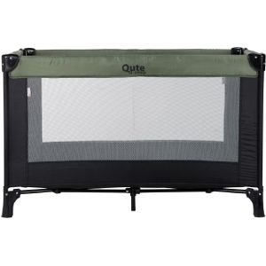 Qute Q-Sleep Campingbedje Olijfgroen / Zwart