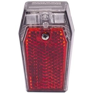 Simson achterlicht Mini batterij spatbord rood