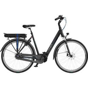 Vyber Ride E1 378Wh 28 Inch 49 cm Dames 7V Hydraulische schijfrem Zwart/Blauw