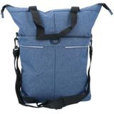 Dresco Enkele Fietstas en Shopper 18 Liter Blauw