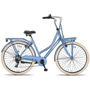 Crown Berlin 28 Inch 53 cm Dames 7V V Brakes Blauw