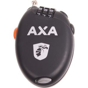 AXA Kabelcijferslot Roll 750 x 1,6 mm zwart