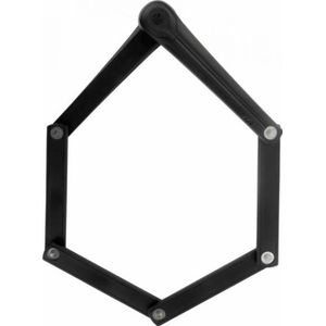 AXA vouwslot Fold 100 cm met houder zwart