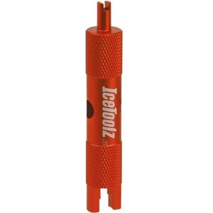 IceToolz universele ventielsleutel HXC 66V1 oranje 7 cm