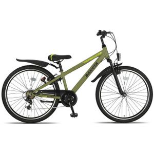 Altec Dakota MTB 26 Inch Jongens 7V V Brakes Legergroen