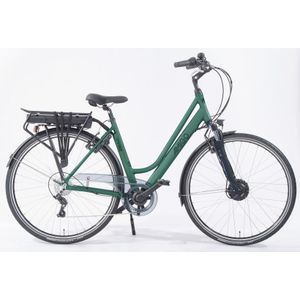 AMIGO E Vibe D1+ 460Wh 28 Inch 48 cm Dames 7V V Brakes Matgroen