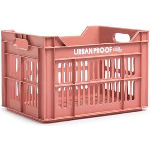 Urban Proof Fietskrat 30 liter Gerecycled Kunststof Warm Pink