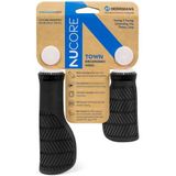 Herrmans Nucore Town Wave Handvatten 130/90 mm ø22 mm Zwart