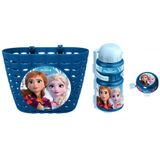 Disney Frozen II Kinderfietsaccessoires Blauw 3 delig